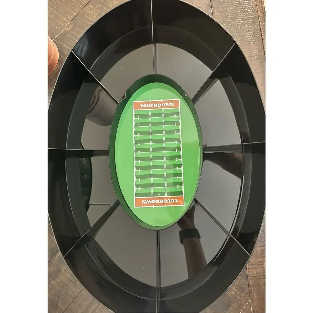 Super Bowl Football Game Day Party Tray Football Cups Bucket and Balloon Arch - Picture 5 of 6
